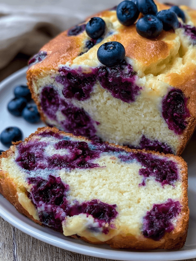 Blueberry Cream Cheese Loaf: Easy & Delicious Recipe