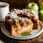 Apple Coffee Cake with Cream Cheese Swirl