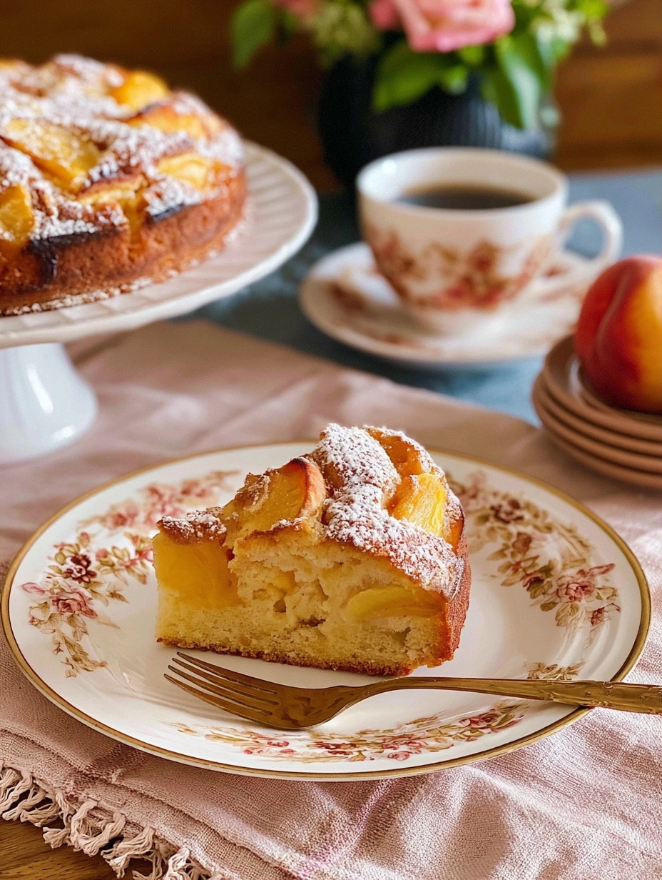 Peach cake recipe for perfect summer desserts