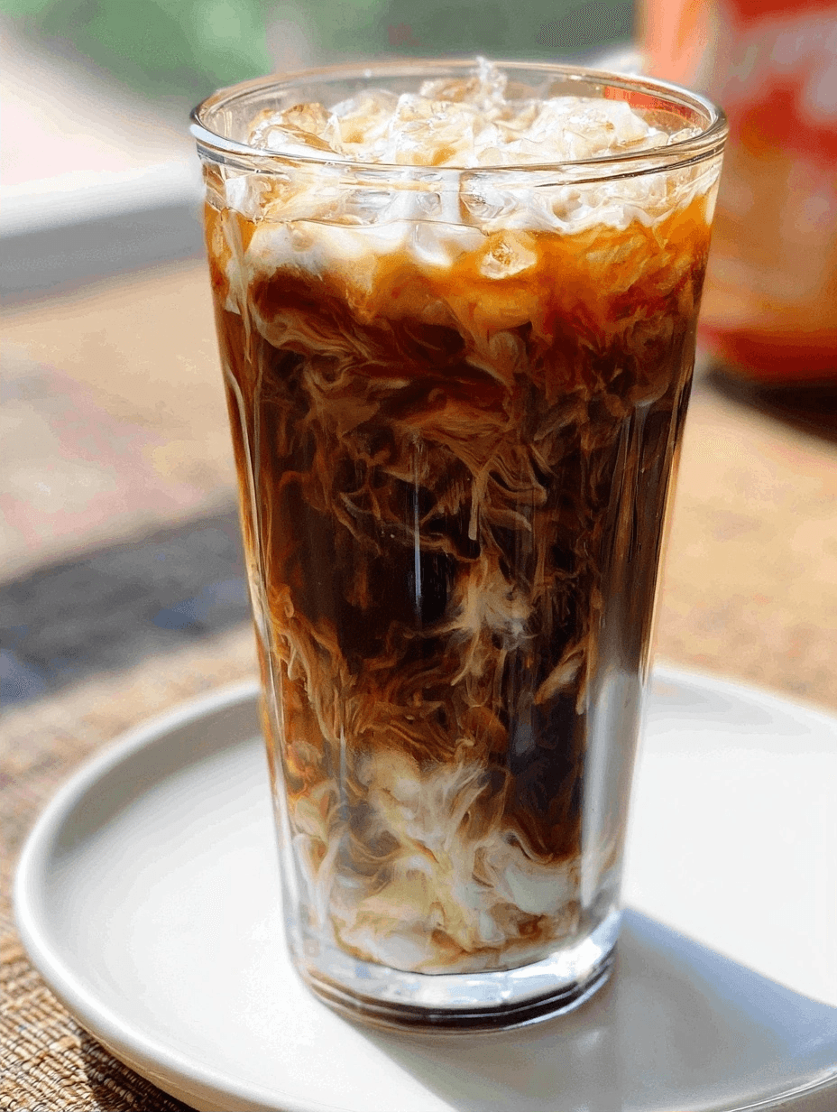 Instant coffee iced coffee recipe for busy mornings