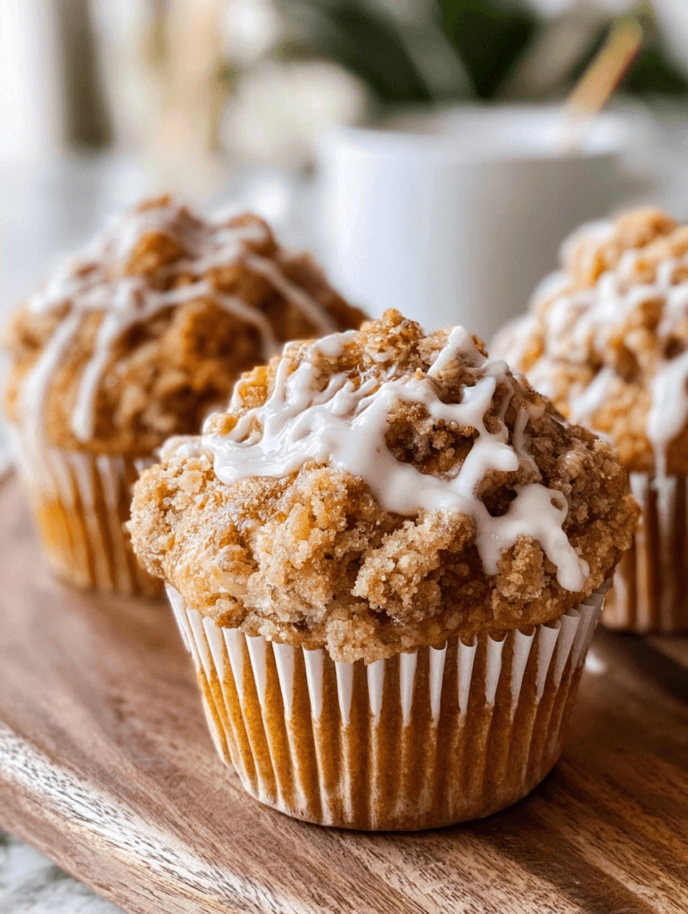 Coffee Cake Muffins with Perfectly Crumbly Streusel Topping