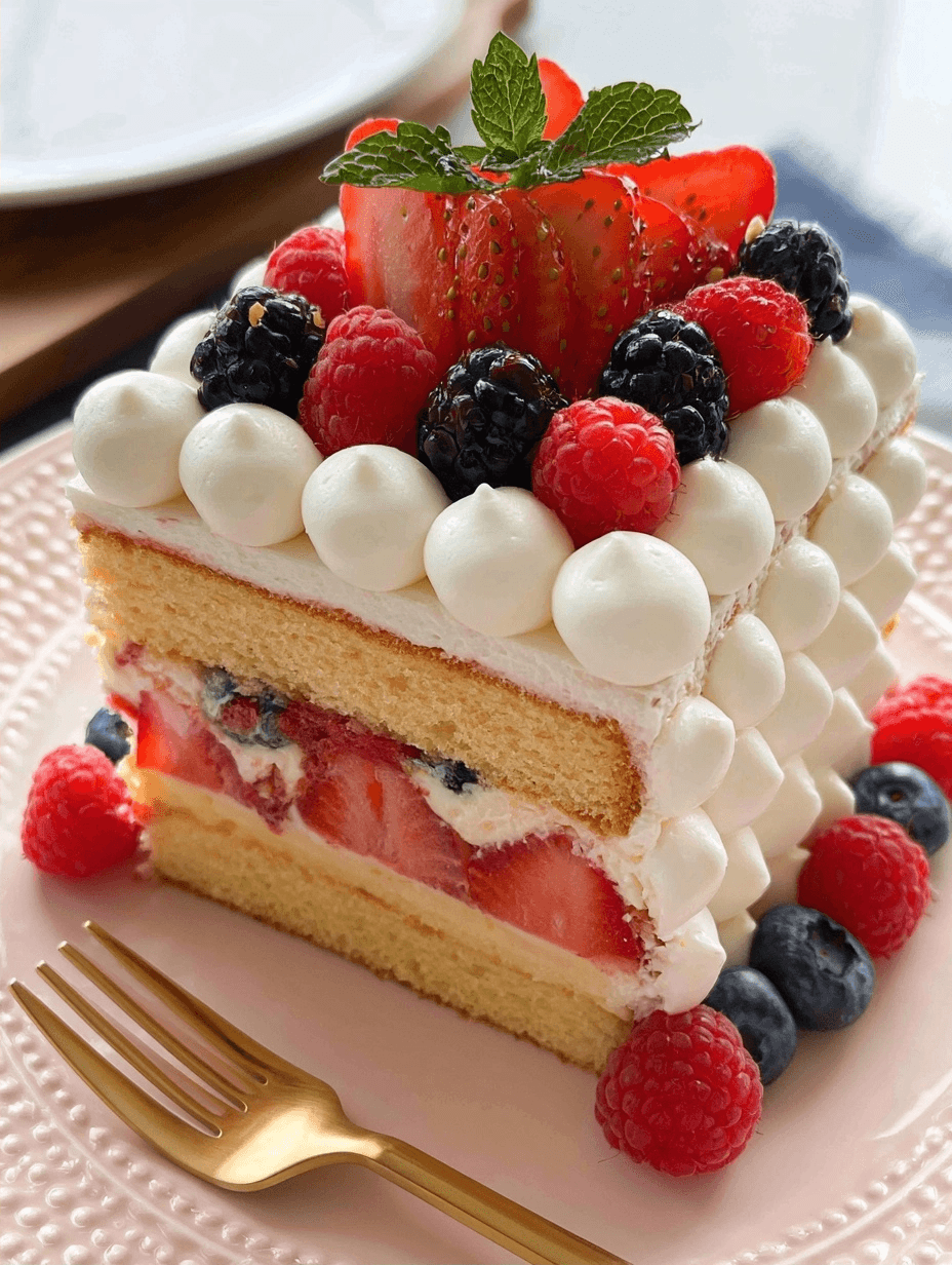 Berry Chantilly Cake Recipe for Every Special Occasion