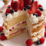 Chantilly Cake Recipe: A Decadent Berry Dessert