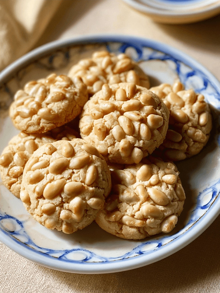 Pignoli cookies are an elegant almond treat