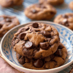 Chocolate chocolate chip cookies recipe