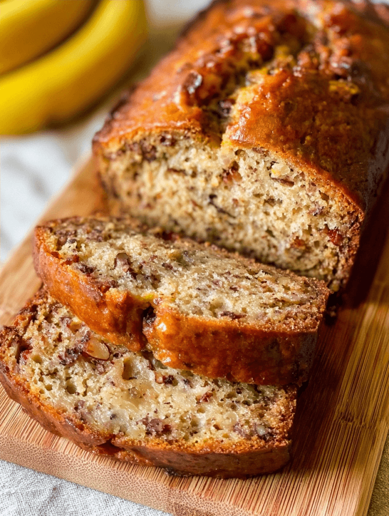 Banana bread recipe for perfect moist homemade loaves