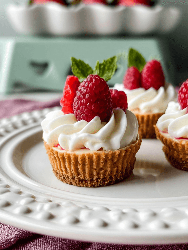 No-bake cheesecake cups for easy dessert snacking