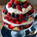 Berry Trifle Recipe: Easy Layered Dessert