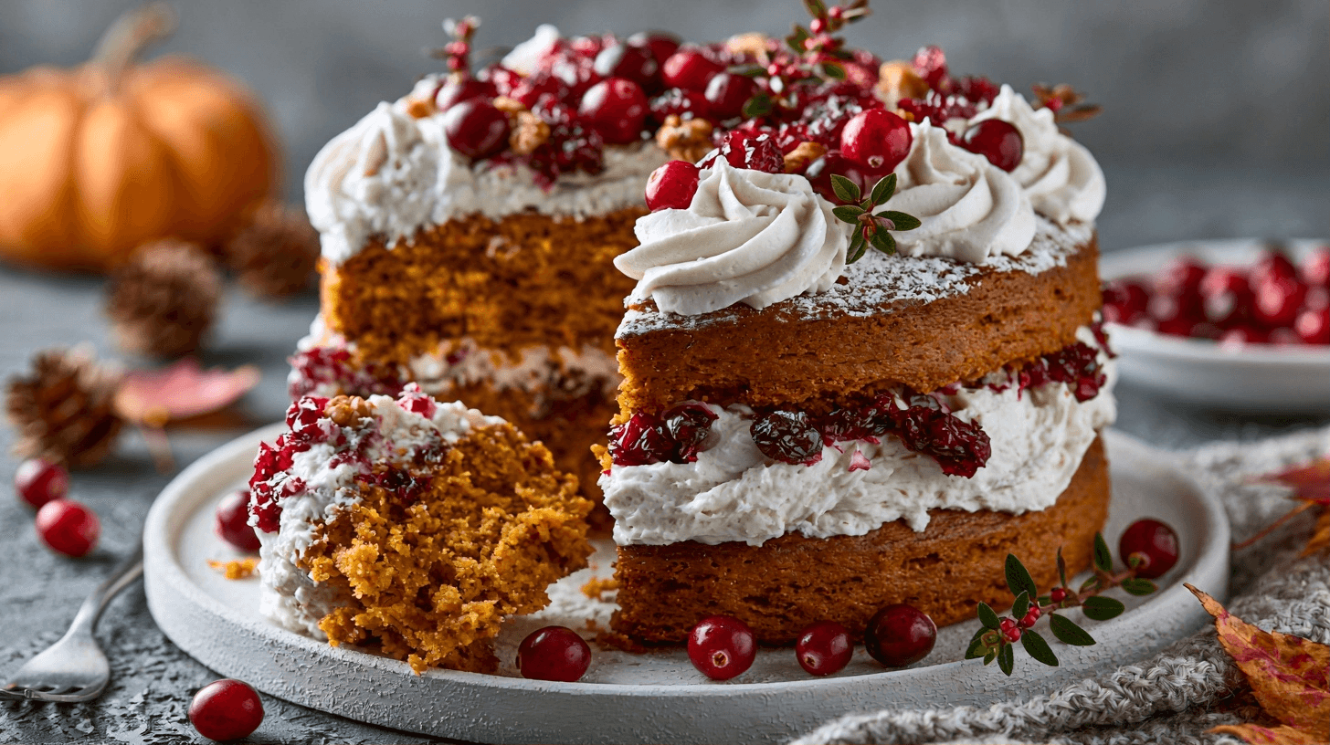Pumpkin Cranberry Cake Recipe – Easy Fall Celebration Cake 5 Delicious Pumpkin Cranberry Cake: Your New Favorite Fall Dessert
