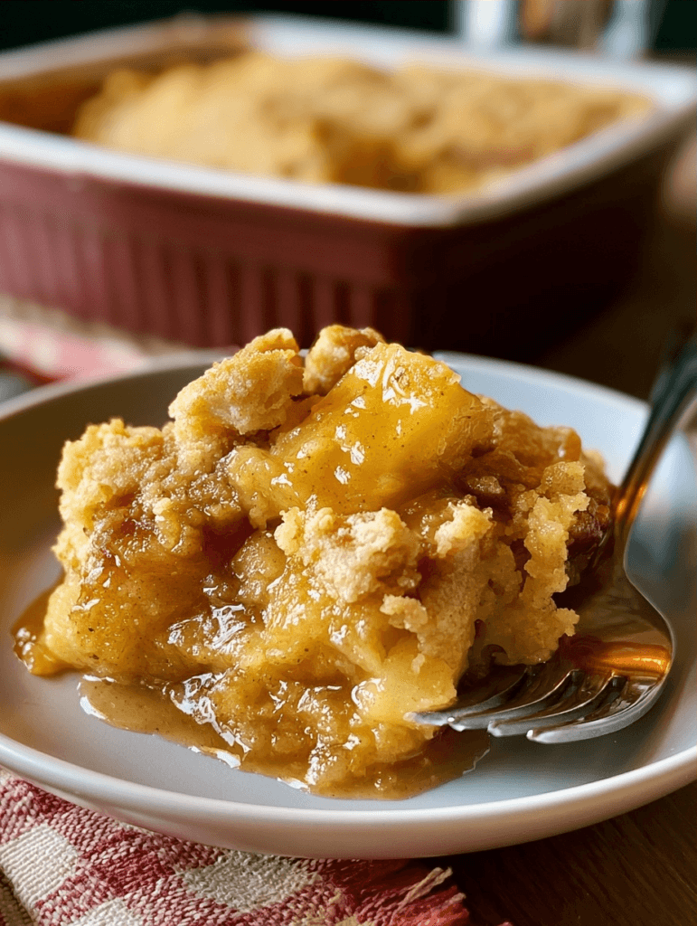 Apple dump cake makes for an effortless dessert