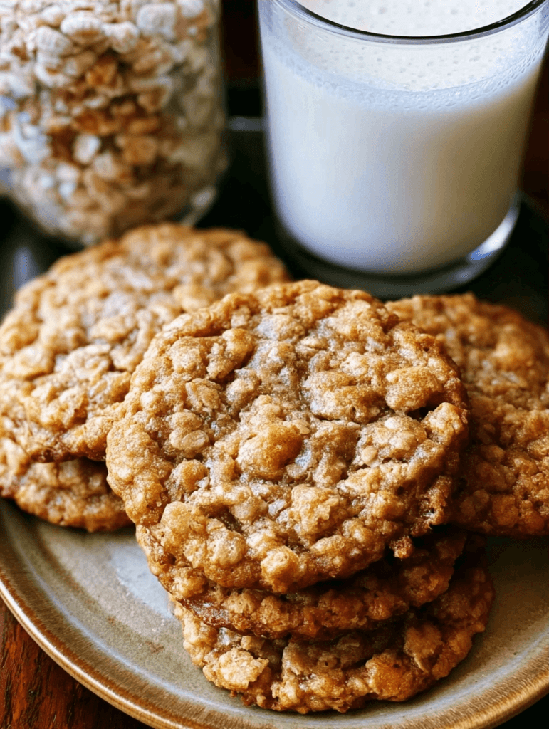 Brown Butter Oat Cookies For A Chewy Treat