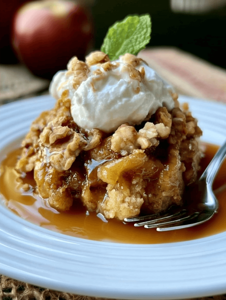 Caramel Apple Dump Cake Recipe for Beginners