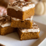 Pumpkin bars are the ultimate easy autumn treat
