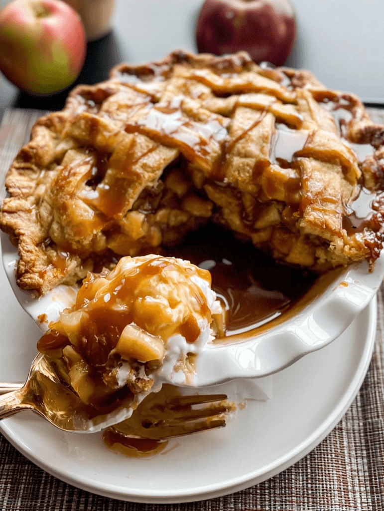 Caramel Apple Pie For Home Bakers
