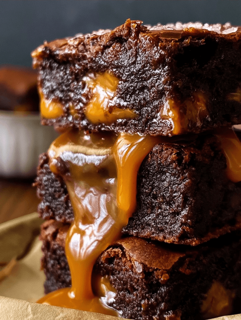 Caramel Brownies: A Decadent Homemade Dessert