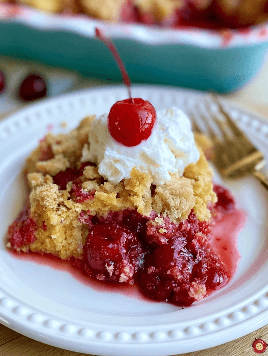 Cherry dump cake is the easiest dessert you will ever bake 2 Cherry dump cake is the easiest dessert you will ever bake