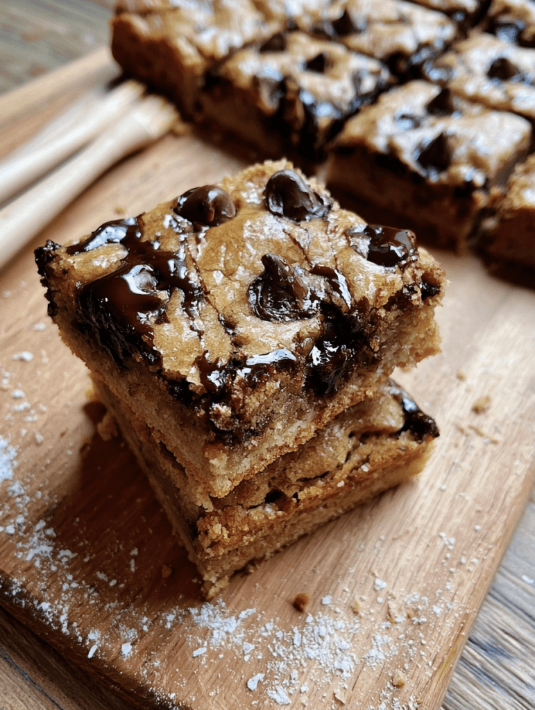 Brown butter blondies recipe for chewy perfection