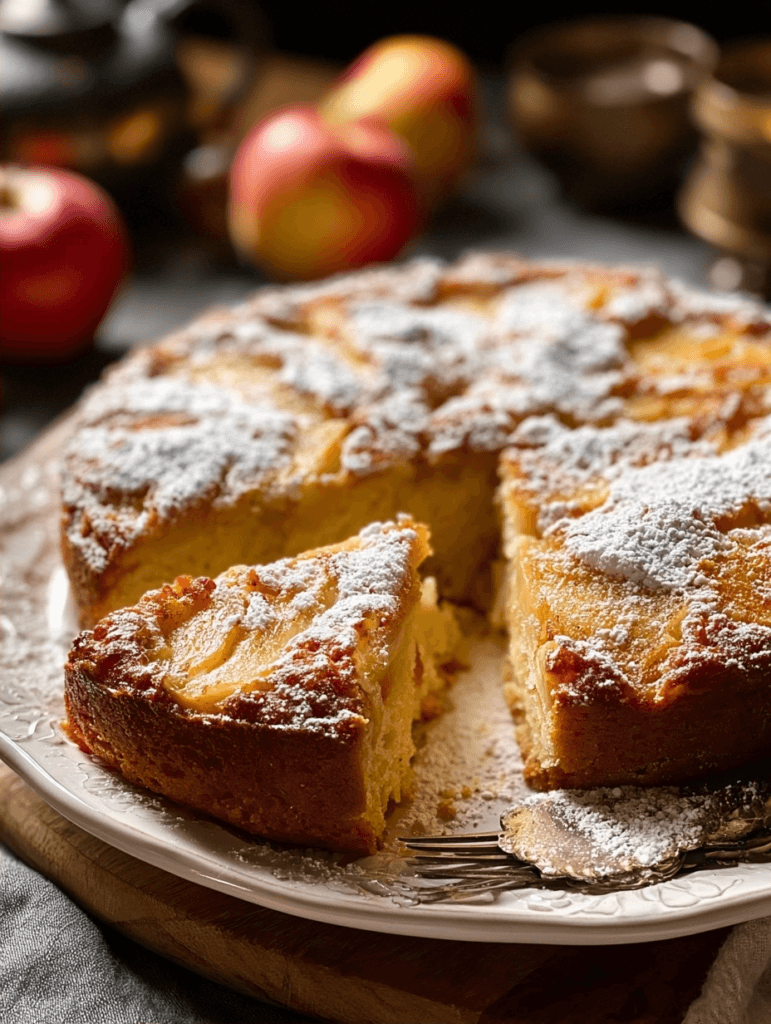 Apple cake recipe for home bakers