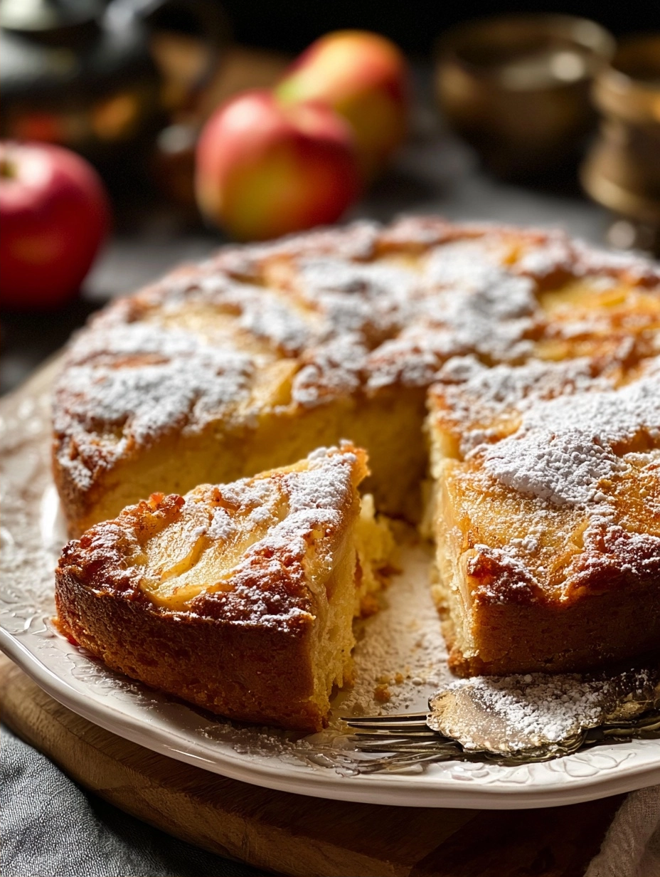 Apple cake recipe for home bakers