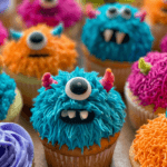 Monster cupcakes for fun and colorful party treats 3 Monster cupcakes for fun and colorful party treats