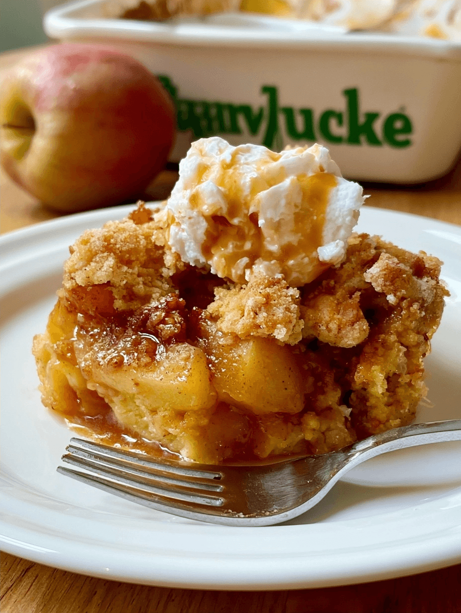 Apple Cinnamon Dump Cake Recipe for Quick Desserts