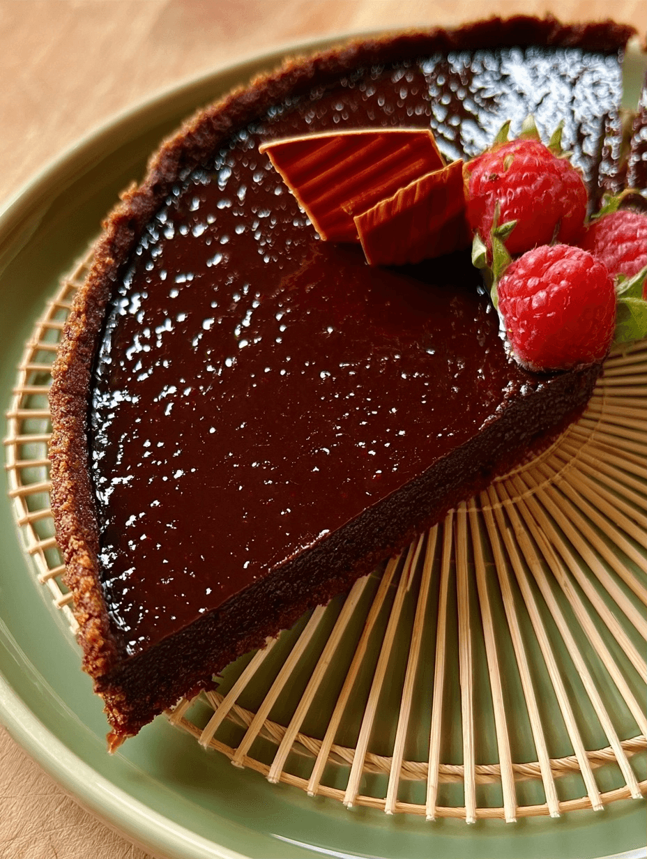Chocolate Tart Recipe: A Rich Decadent Dessert 2 Chocolate Tart Recipe: A Rich Decadent Dessert