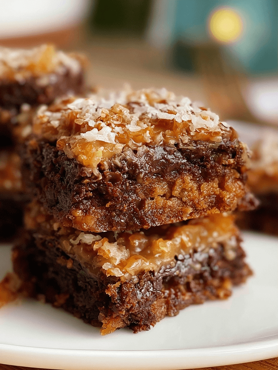German Chocolate Brownies for Decadent Dessert Lovers 1 German Chocolate Brownies for Decadent Dessert Lovers