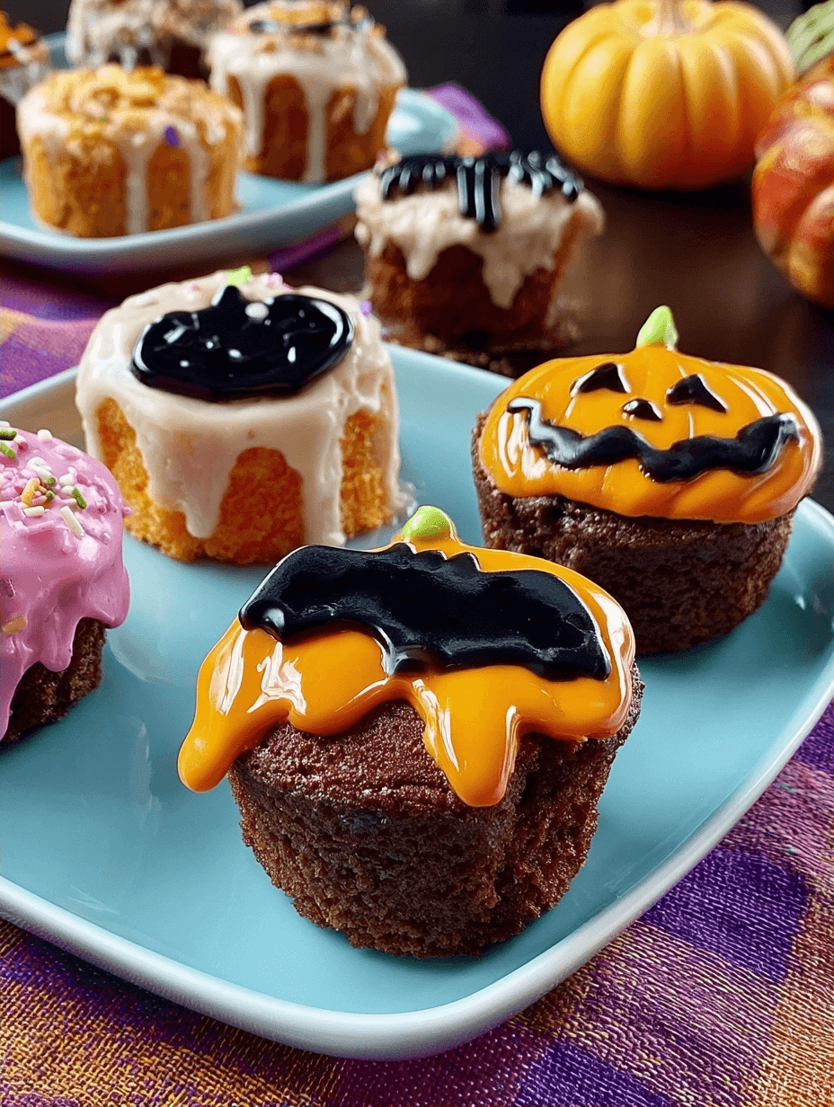 Halloween Mini Dump Cakes for Festive Parties 2 Halloween Mini Dump Cakes for Festive Parties