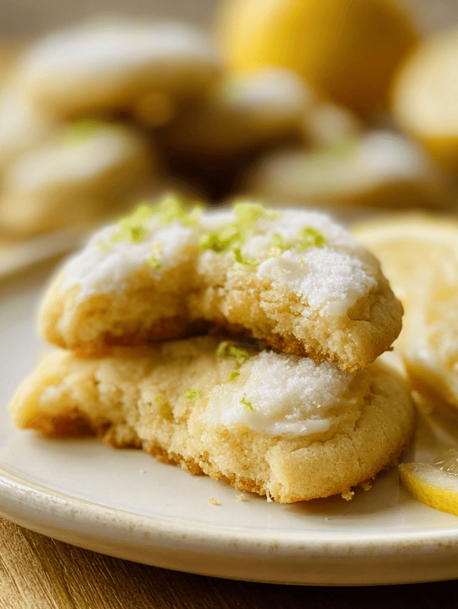Lemon Zest Cookies: A Bright and Tangy Treat Recipe