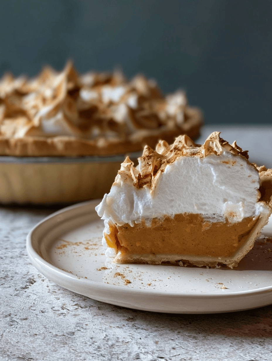 Pumpkin meringue pie crust recipe for perfect holidays