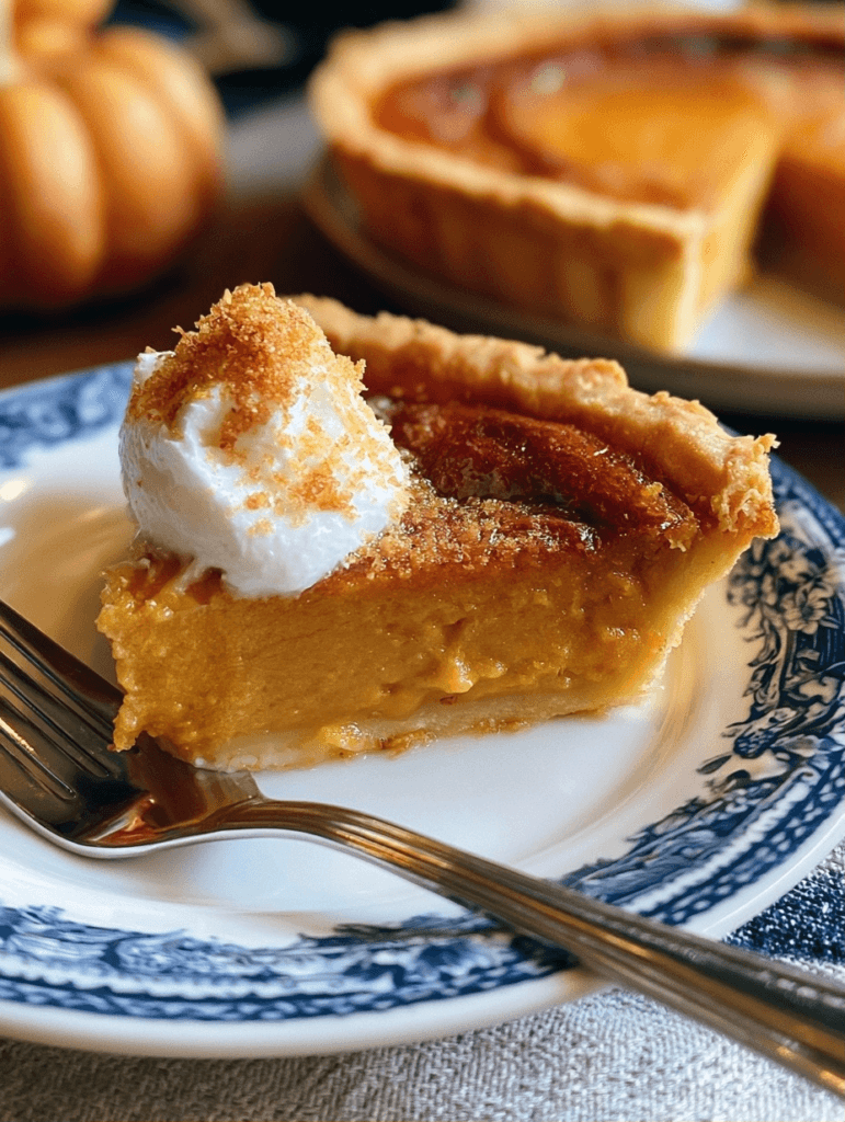 Pumpkin custard tart pastry: A Perfect Fall Dessert