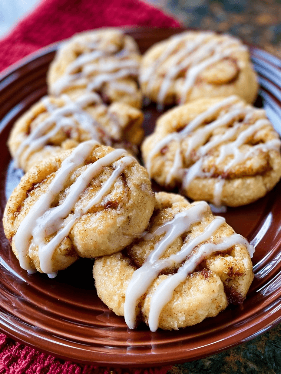 Cinnamon roll cookies are the ultimate easy sweet treat