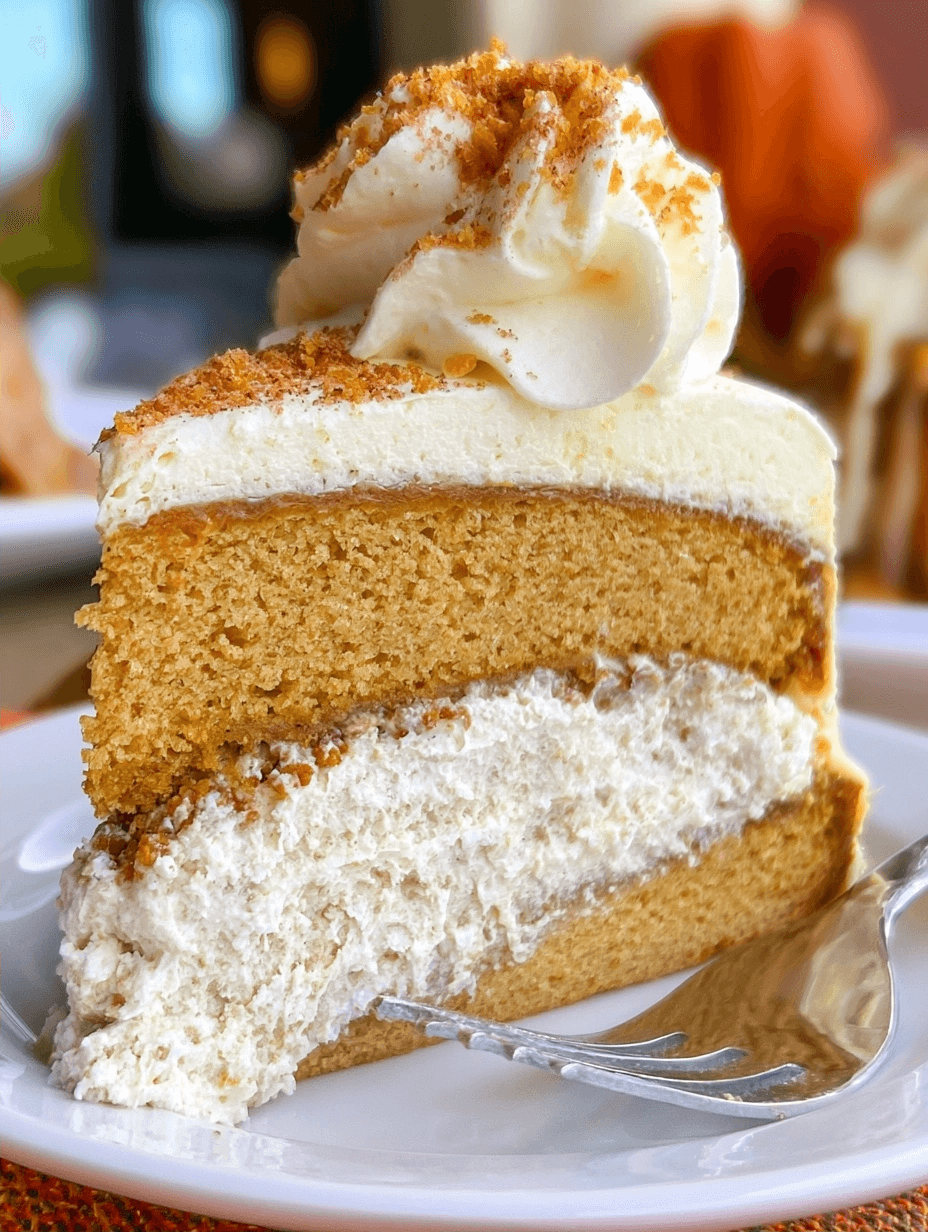 Pumpkin Cheesecake Layer Cake Recipe 2 Pumpkin Cheesecake Layer Cake Recipe