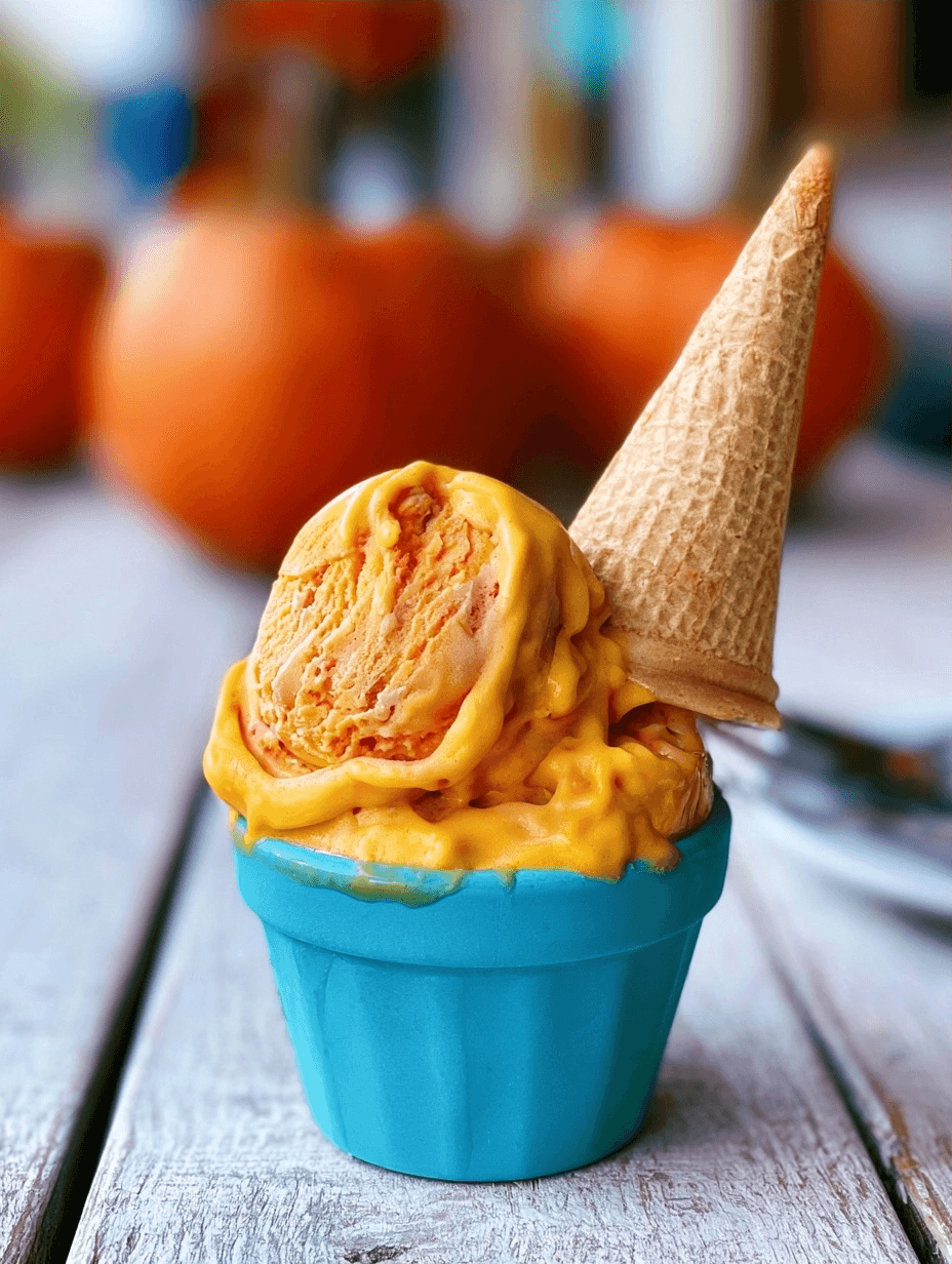 Pumpkin ice cream recipe for homemade fall treats 2 Pumpkin ice cream recipe for homemade fall treats