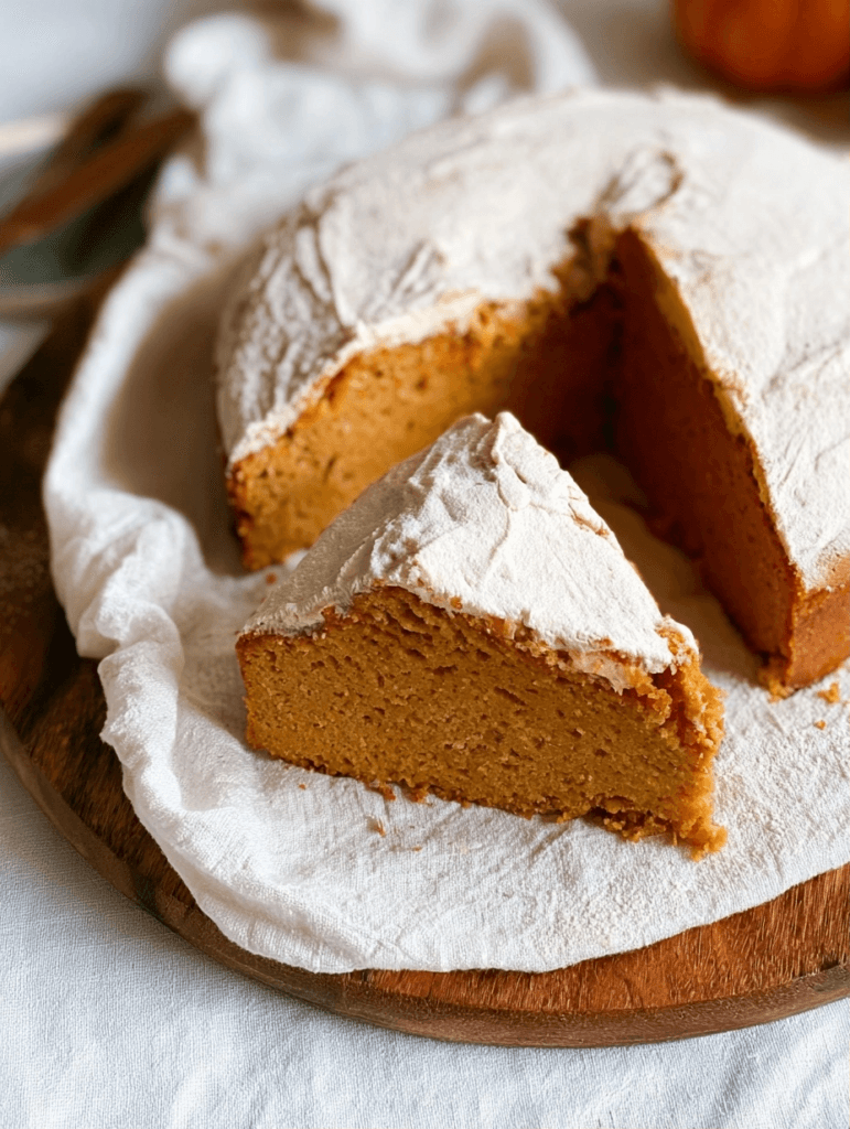 Pumpkin Olive Oil Cake Recipe With Cinnamon Frosting