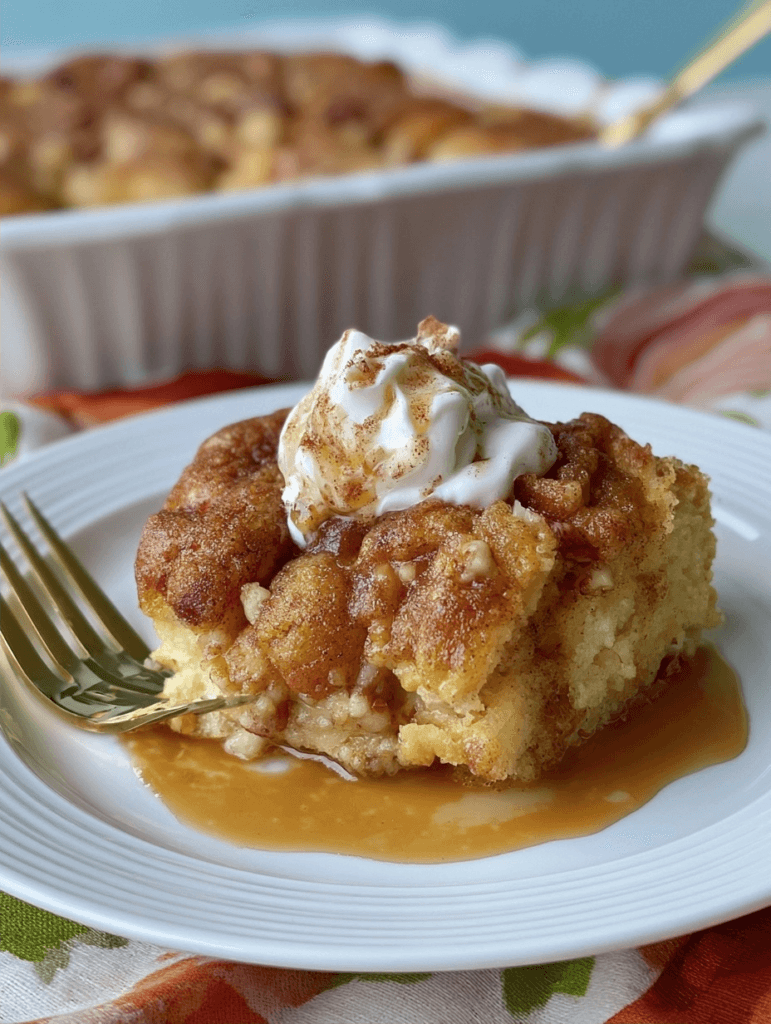 Snickerdoodle dump cake recipe for easy baking