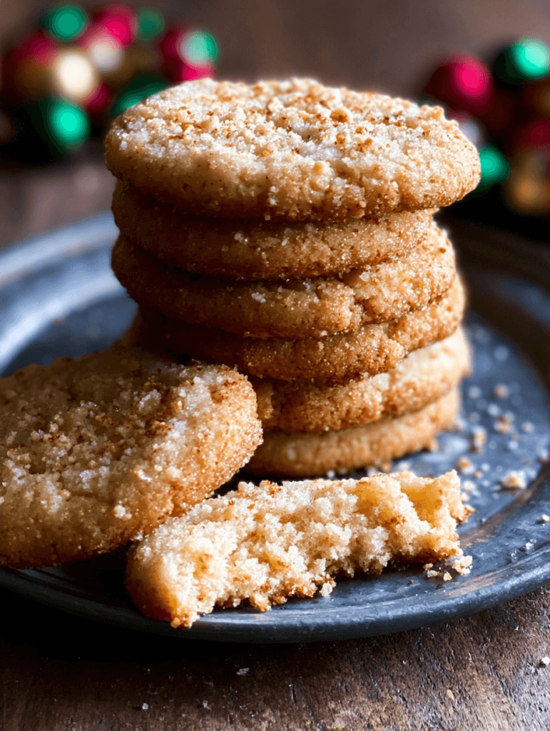Brown butter sugar cookies recipe