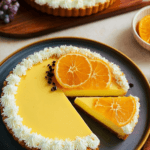 Orange tart recipe for a bright and citrusy dessert