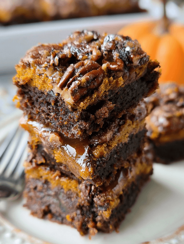 Pumpkin Pecan Brownies Recipe: A Decadent Seasonal Treat
