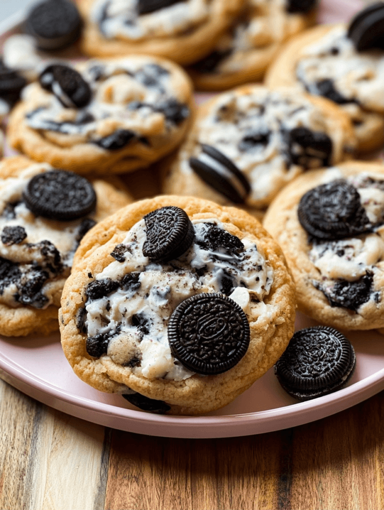Cookies and cream cookies for the perfect sweet treat