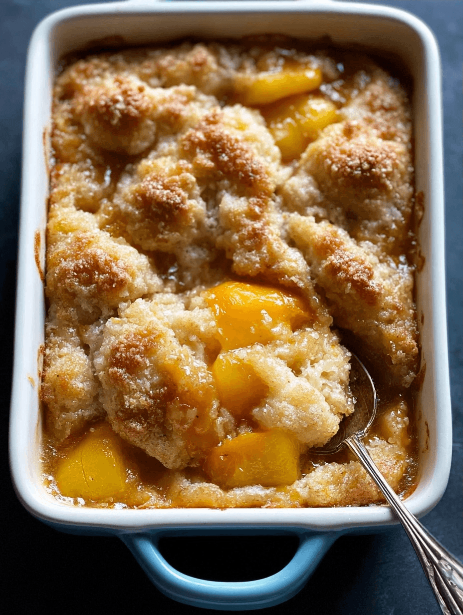 Peach cobbler recipe for every occasion