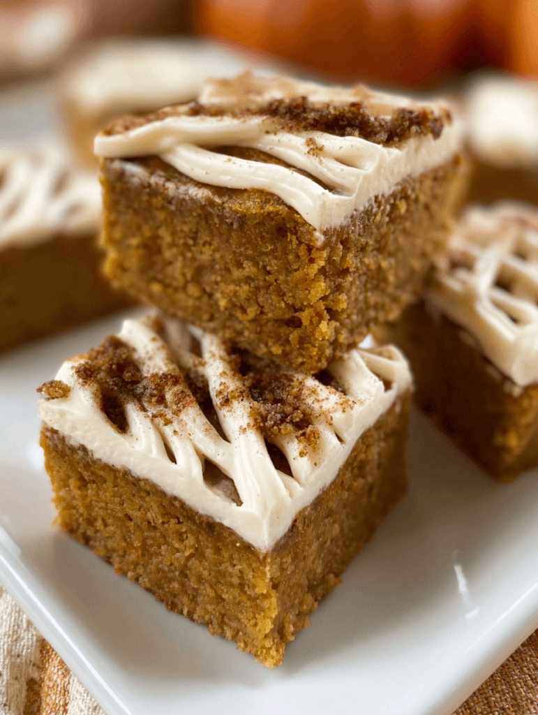 Pumpkin bars recipe: The ultimate moist fall dessert