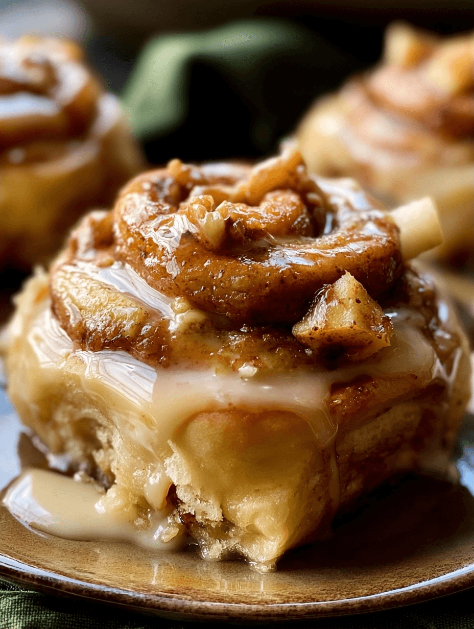Apple Cinnamon Rolls Recipe for Weekend Breakfasts 2 Apple Cinnamon Rolls Recipe for Weekend Breakfasts