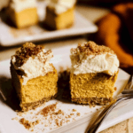 Pumpkin Cheesecake Bars (No-Bake) Recipe 3 Pumpkin Cheesecake Bars (No-Bake) Recipe
