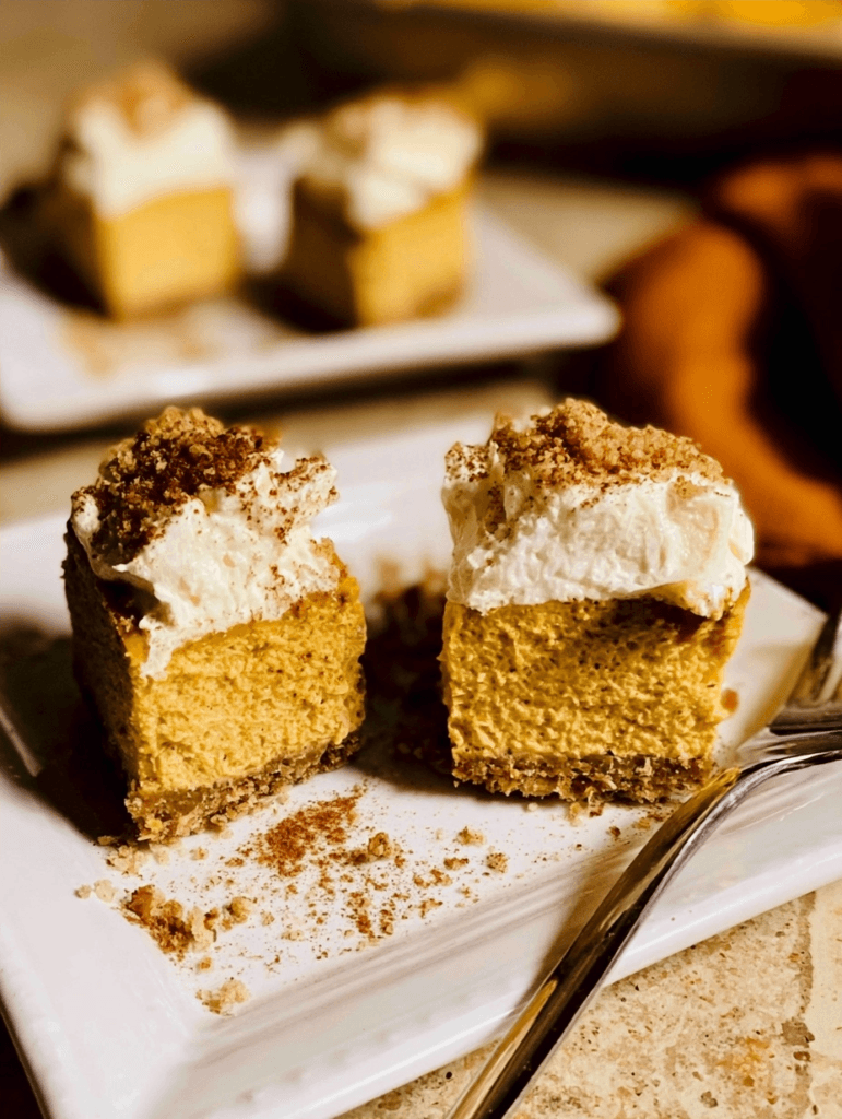 Pumpkin Cheesecake Bars (No-Bake) Recipe