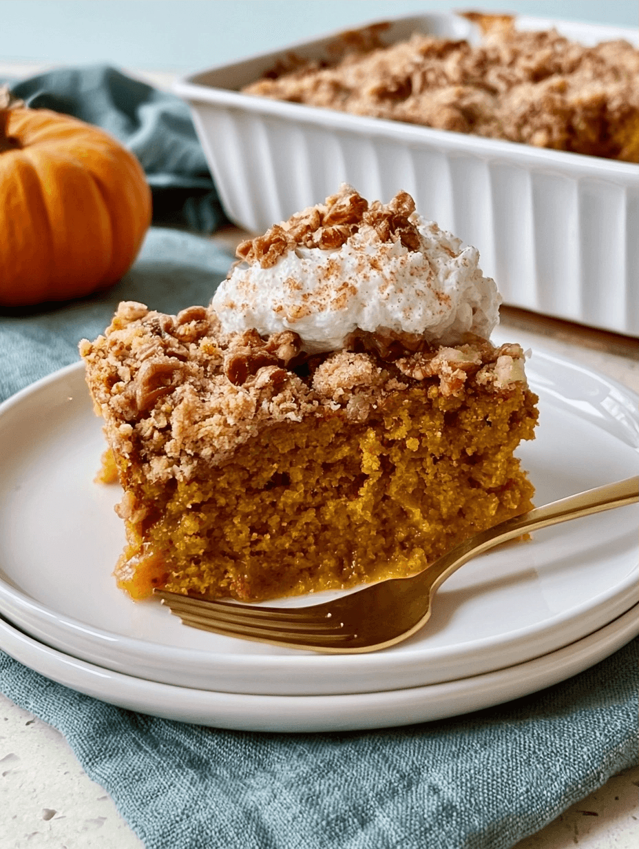 Pumpkin Dump Cake: The Perfect Fall Dessert Recipe 2 Pumpkin Dump Cake: The Perfect Fall Dessert Recipe