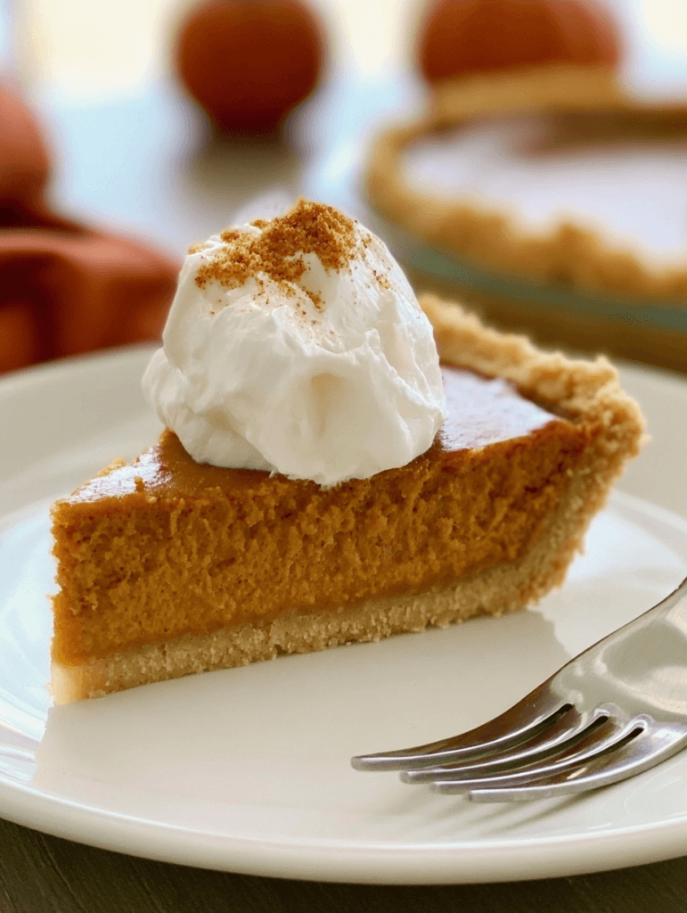 Gluten-Free Pumpkin Pie (Almond Crust) Recipe