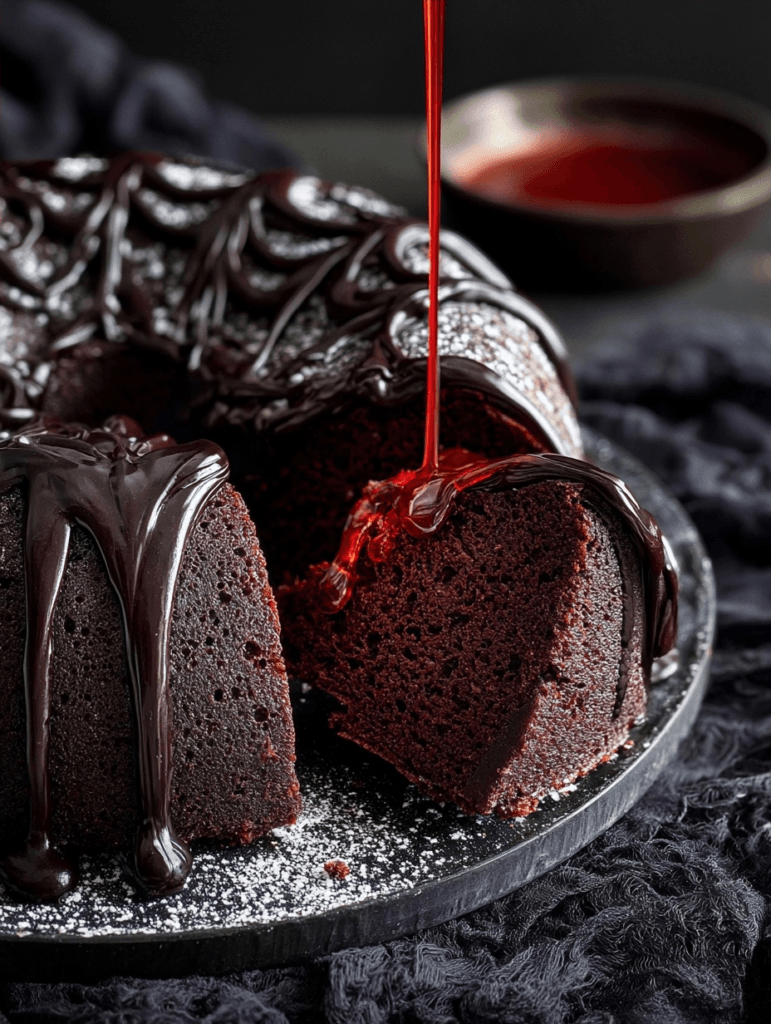 20-Min Healthy Spooky Cocoa Cake