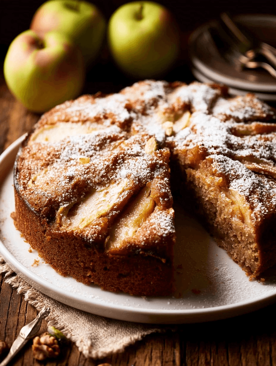 Keto Apple-Spiced Almond Cake 2 Keto Apple-Spiced Almond Cake