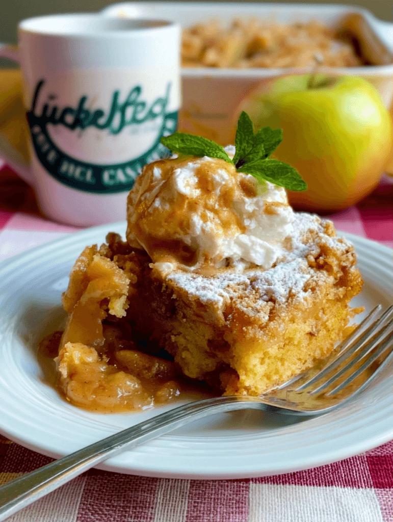 Apple Cinnamon Dump Cake 20-Min Prep Guide